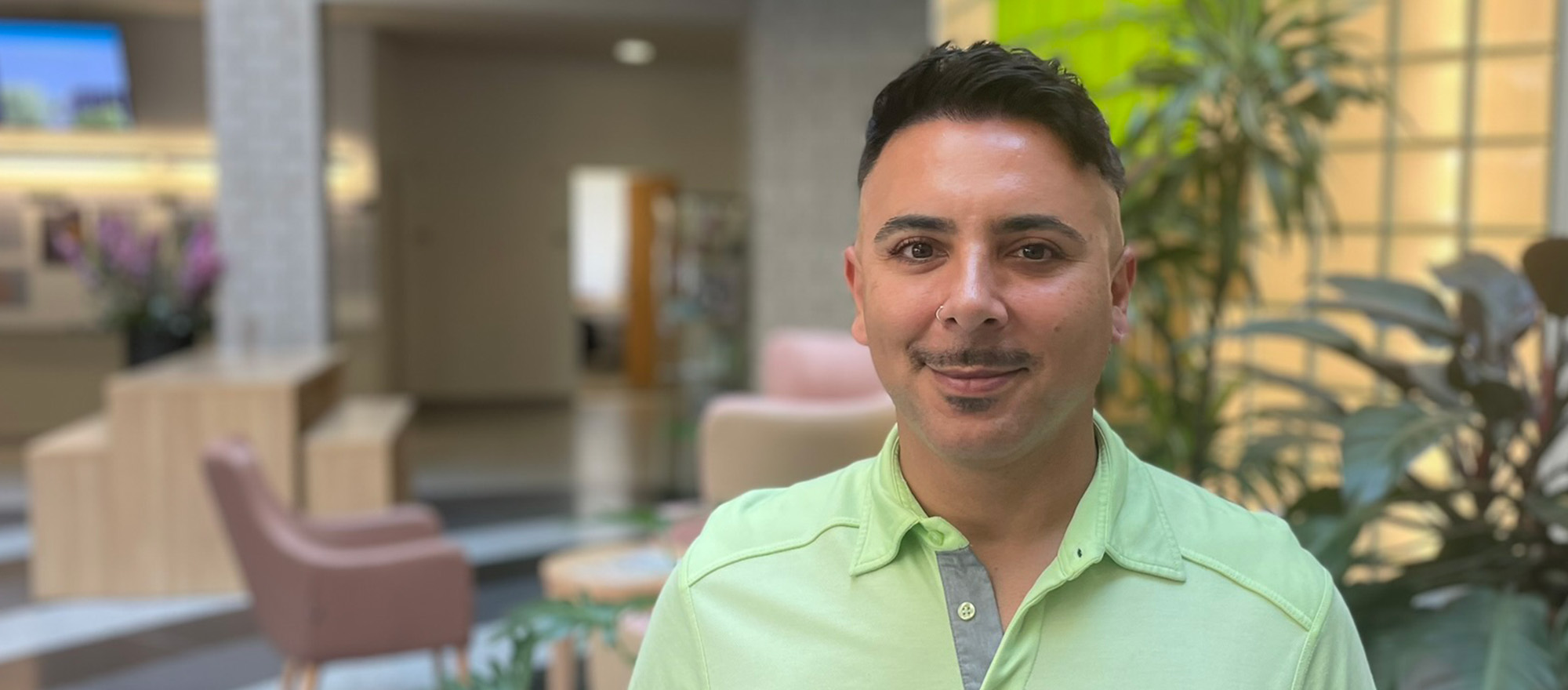 Claudio Vojtech, Studierender Pflege HF im Gesundheitszentrum für das Alter Gehrenholz