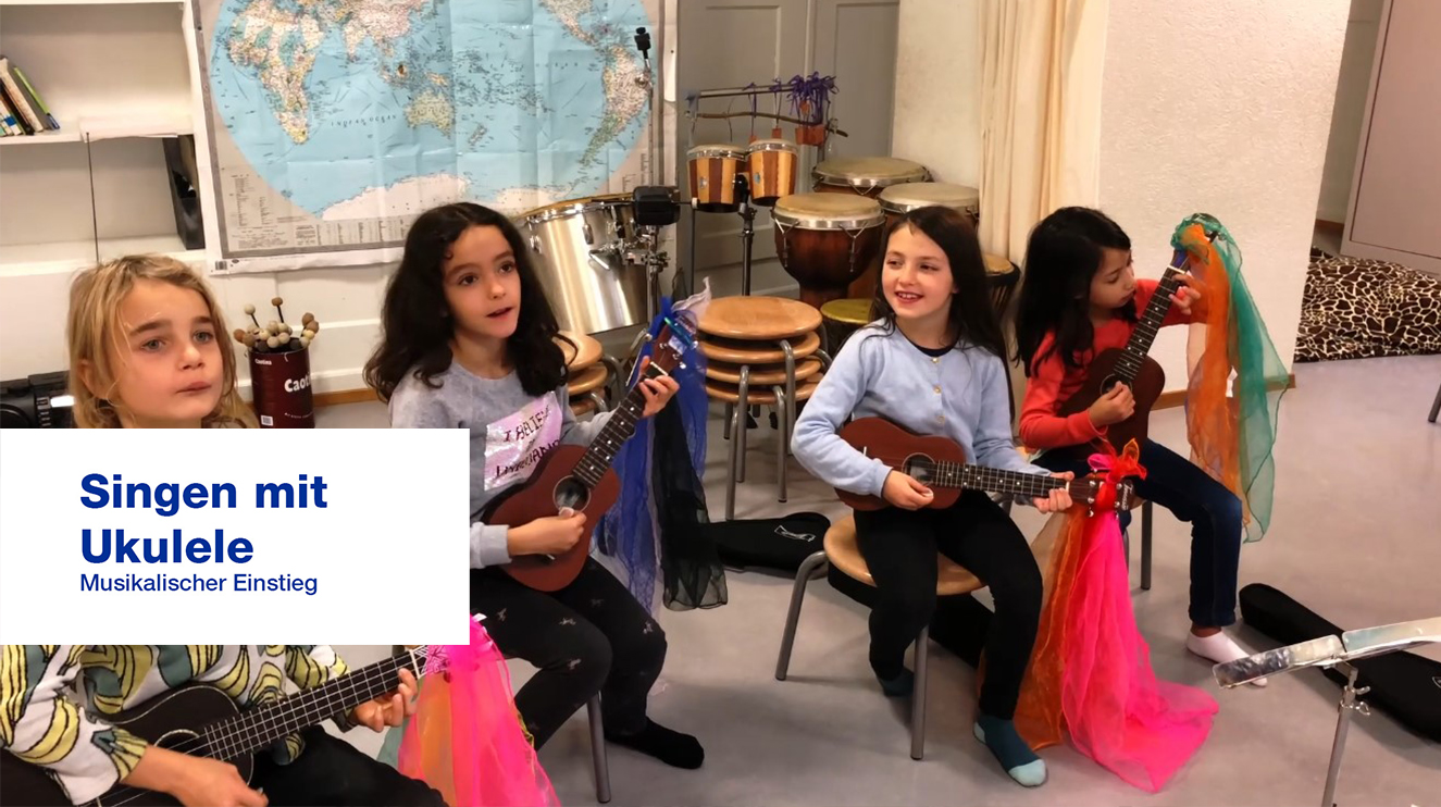 Singen mit Ukulele
