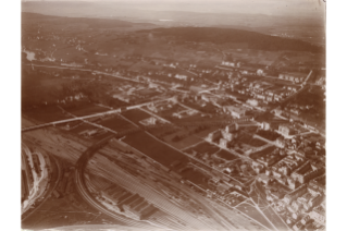 1903, Gleisbogen, Industriegebiet