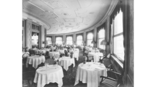 1949, Restaurant im Grand Hotel Dolder an der Kurhausstrasse