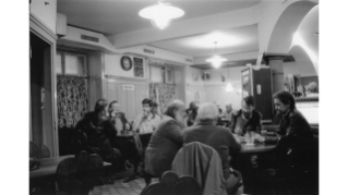 1990, Restaurant Gambrinus an der Langstrasse