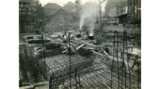 1928, Bau des Hotel Bellerive au Lac am Utoquai