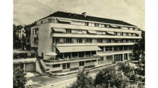 1933, Hotel Rigihof an der Universitätstrasse