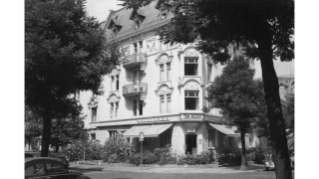 Um 1950, Hotel Quisisana in Riesbach (heute Restaurant Amalfi)