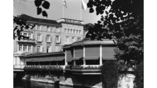 1978, Hotel Baur au Lac an der Talstrasse