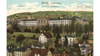 1904, Postkarte der ETH