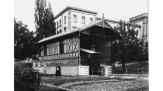 1889, Bergstation der Polybahn