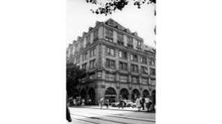 1960, Lebensmittelverein Zürich (heute Coop) im St. Annahof an der Bahnhofstrasse 57