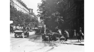 1930, Wochenmarkt an der Bahnhofstrasse