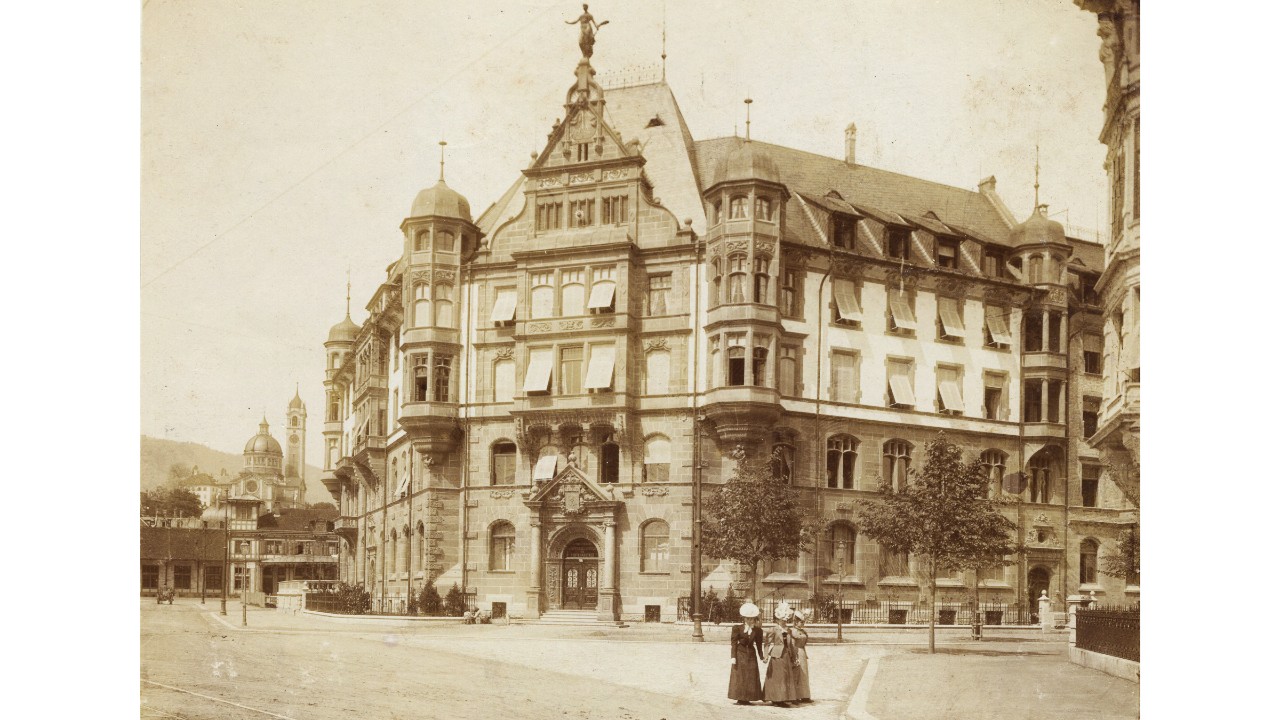 1910, Schweizerische Lebensversicherungs- und Rentenanstalt (heute Swiss Life) am General-Guisan-Quai