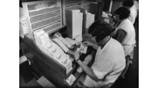 Um 1935, Zigarettenfabrik Sullana AG am Sihlquai 268 im Industriequartier