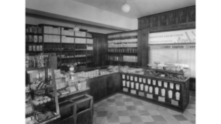 1937, Bäckerei an der Forchstrasse in Hirslanden