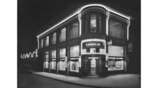 Um 1938, Lloyd-Reisebüro an der Bahnhofstrasse