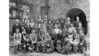 1940, Klassenfoto aus der Sekundarschule Lavater in der Enge (Quelle: Staatsarchiv des Kantons Zürich)