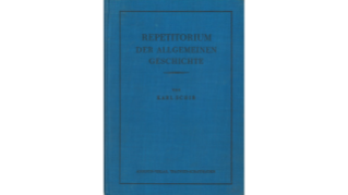 1938, Repetitorium der allgemeinen Geschichte