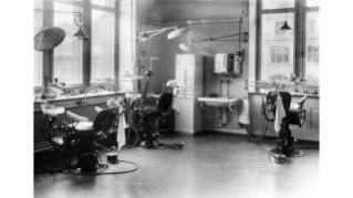 Um 1925, Schulzahnklinik im Amtshaus III