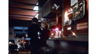 1975, Hotelbar im Dolder Waldhaus