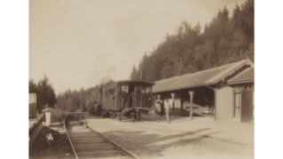 Um 1920, Station Uetliberg (genaues Aufnahmedatum unbekannt)