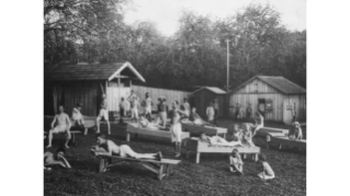 1909, Luft- und Sonnenbad des Vereins für Volksgesundheit