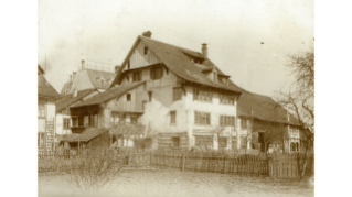 Um 1899, Bauernhof an der Zweierstrasse in Wiedikon