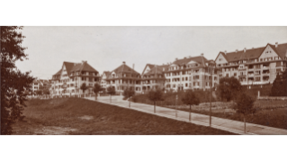 1919, städtische Wohnsiedlung Riedtli in Oberstrass