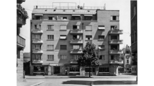1934, Wohnblock an der Elsastrasse in Aussersihl