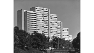 1966, Wohnkolonie Lochergut in Aussersihl