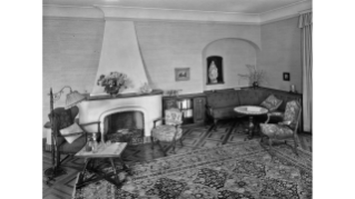 1928, Wohnzimmer in Oberstrass