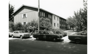 1981, Gastarbeiterunterkunft an der Räffelstrasse in Wiedikon