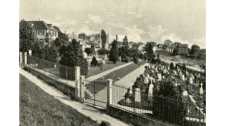 Um 1905, Friedhof Oberstrass (heute Stolzenwiese)