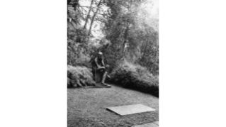 1972, Ehrengrab von James Joyce im Friedhof Fluntern