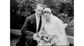 1926, Hochzeitspaar