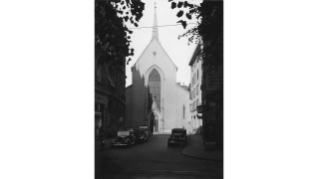 1936, Augustinerkirche, um 1270 erbaut und nach der Reformation als Münzstätte und Lagerraum umgenutzt, ab 1841 römisch-katholische und ab 1870 christkatholische Kirche