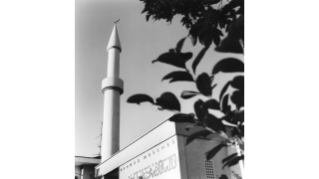 1989, die Mahmud Moschee in Riesbach, von 1962–63 gebaut