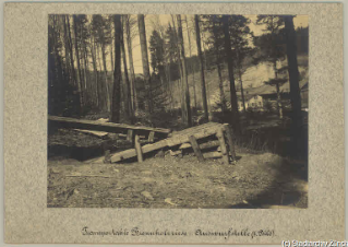 V.C.c.31.:2.10016. Brennholzriese. Auswurfstelle der transportablen Brennholzriese. (1912)