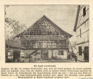 VII.419.:34.1.1.1.1.1.03.02. Landihaus, Gemeindehaus an der Landi (1939)