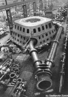 VII.419.:34.1.1.4.2.14.02. Turbinen mit Verteilleitung Innertkirchen (1942)