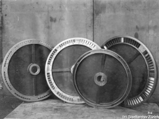 VII.419.:34.1.1.6.1.1.02. Dampfturbinen Leiträder Typ A (1903)