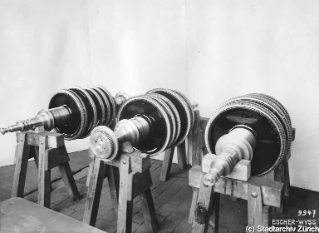 VII.419.:34.1.1.6.1.11.02. Dampfturbinen-Rotoren Mauig (1934)