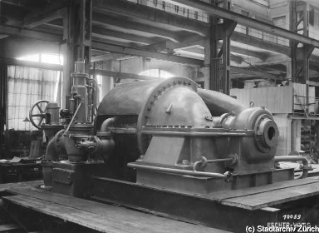 VII.419.:34.1.1.6.1.13.01. Dampfturbine mit Verschalung 4000 kW Asano (1934)