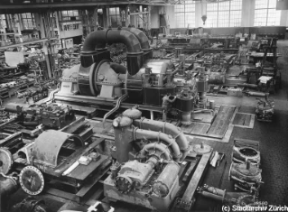 VII.419.:34.1.1.6.2.15.01. Zweigehäusige Dampfturbine 30'000 kW Istambul (1947)