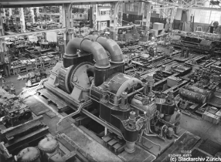 VII.419.:34.1.1.6.2.16.01. Zweigehäusige Dampfturbine 30'000 kW Istambul (1947)