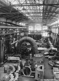 VII.419.:34.1.1.2.3.04.01. Grosse Halle und Dampfturbinen-Montage-Abteilung, Bau der Werkteile für Dogern (1932)