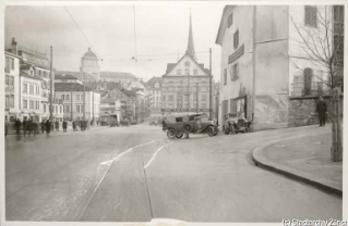 V.E.c.72.:1.2.1.1926.513b. Verkehrsunfall, Uraniastrasse-Oetenbachgasse (1926.01.04)