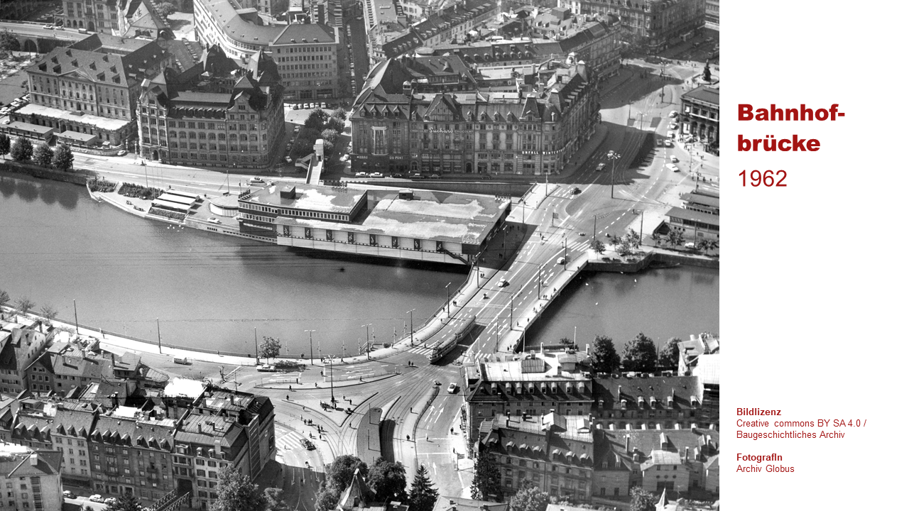 Bahnhofbrücke 1962