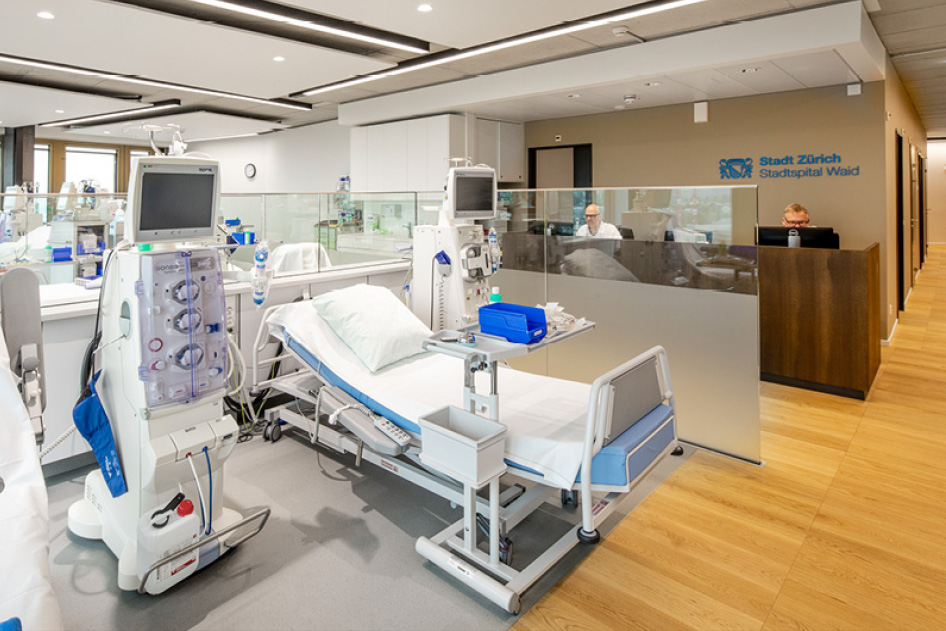 Dialysezentrum Oerlikon – Stadtspital Waid und Triemli Zürich