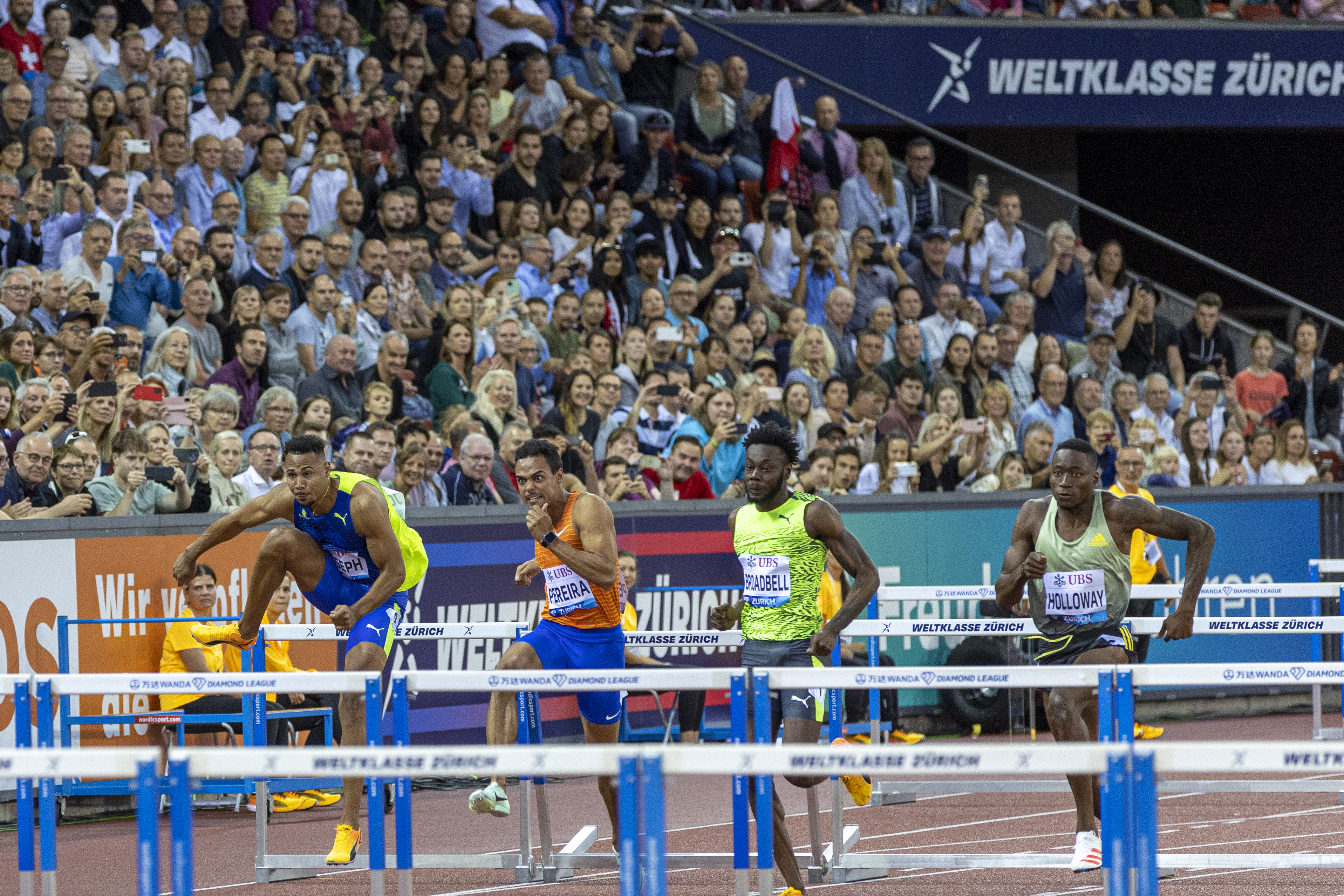 Hürdenläufer an der Weltklasse Züric
