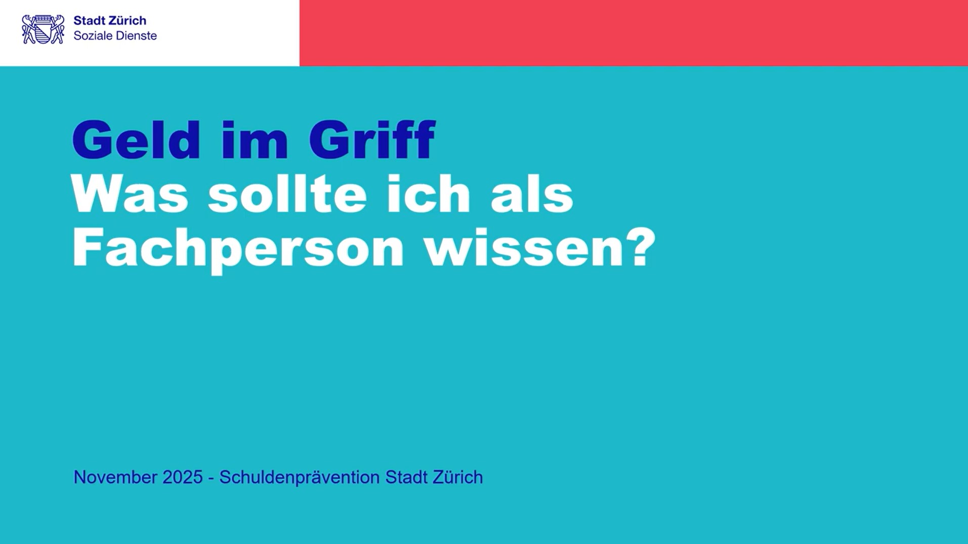 Geld im Griff: Was sollte ich als Fachperson wissen?