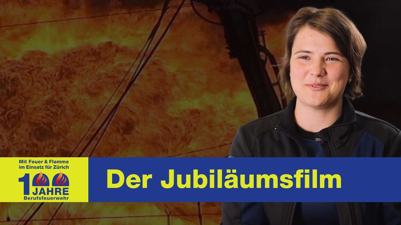 Jubiläumsfilm Berufsfeuerwehr