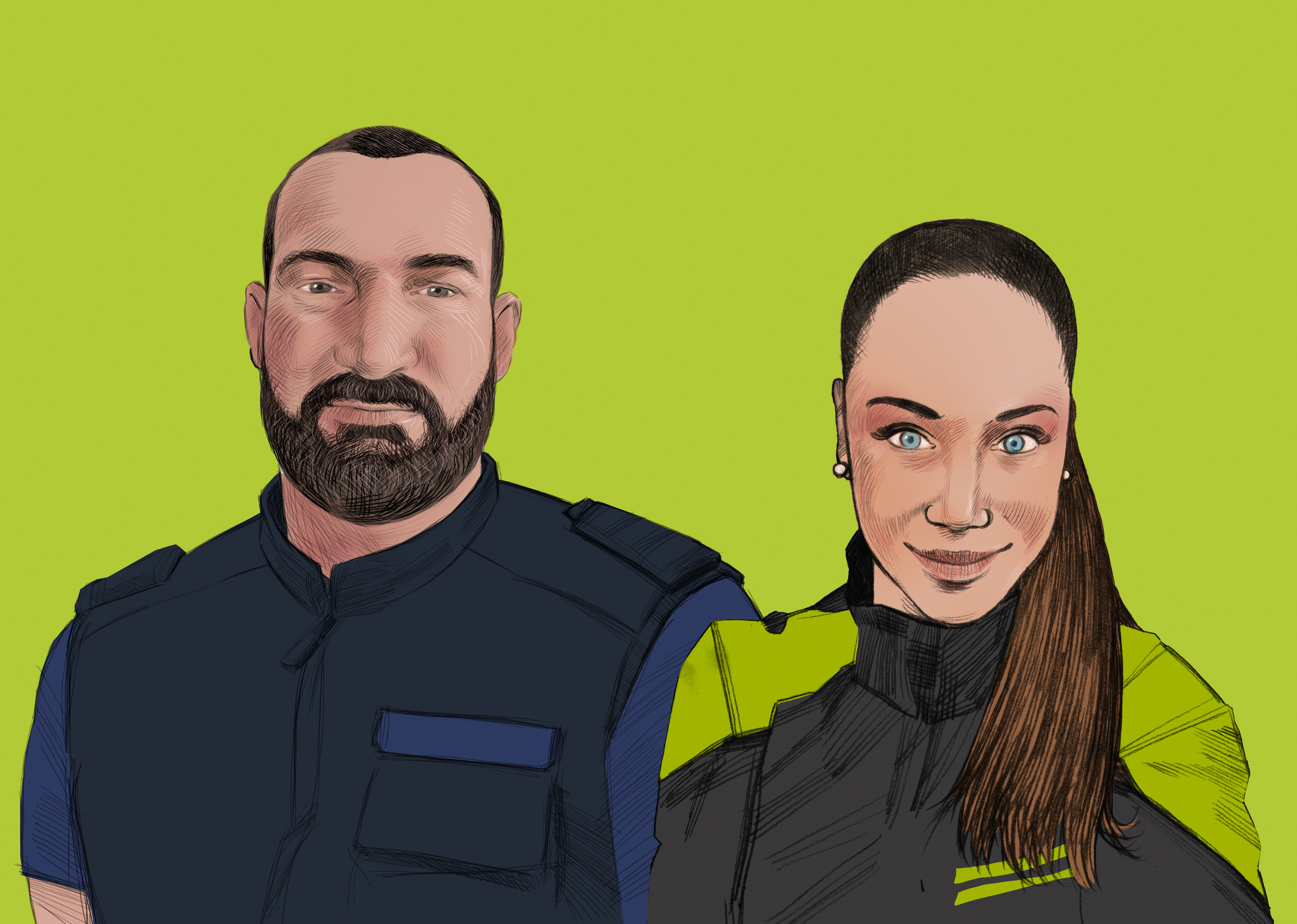 Keyvisual Blaulichtgeschichten